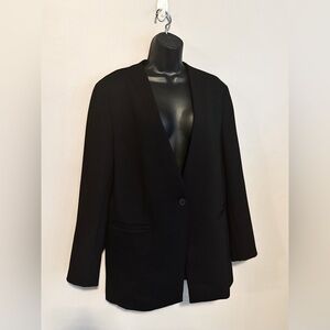 Spanx Perfect Collarless Blazer Black Large